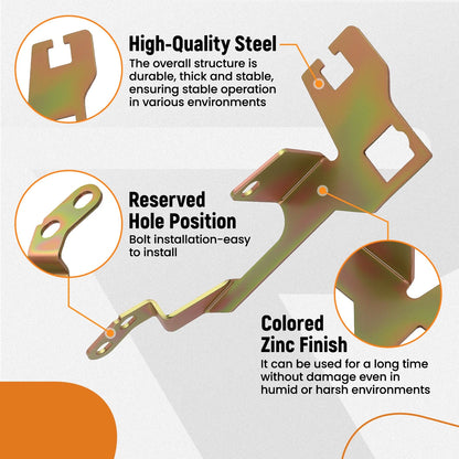 Carburetor Mounting Kit for Edelbrock Performer Thunder Series (1979–1983)