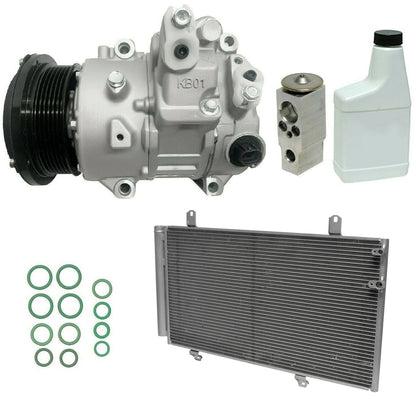 A/C Compressor Kit Replacement With Condenser for Ford Escape (2001–2004)
