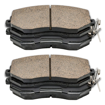 Front Ceramic Brake Pads for 2014–2018 Subaru Forester 2.5L (Set of 4)