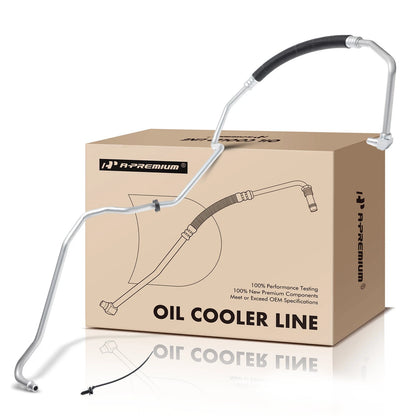 Auxiliary Outlet Trans Oil Cooler Line for Chevrolet Silverado 2500 HD (2001–2007)