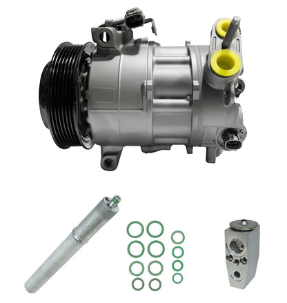 A/C Compressor Kit Replacement for Dodge Dart 2.0L 2.4L (2015–2016)