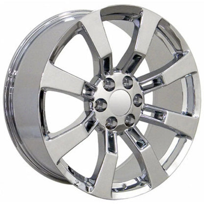 Chrome Wheel 22x9 Replacement for 2002–2006 Chevy Avalanche