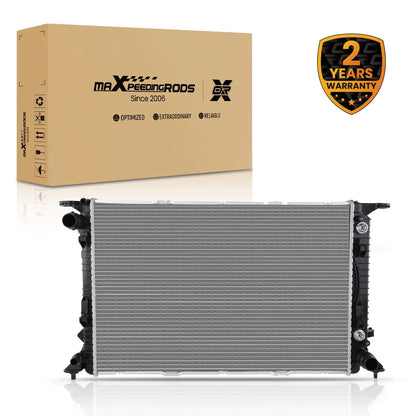 Coolant Radiator 2 Row for Audi A5 Q5 S4 S5 A6 A7 Macan (2008–2018)