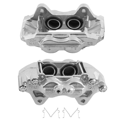 2Pc Front Disc Brake Caliper for Toyota FJ Cruiser 2007–2014 Tacoma 2005–2022