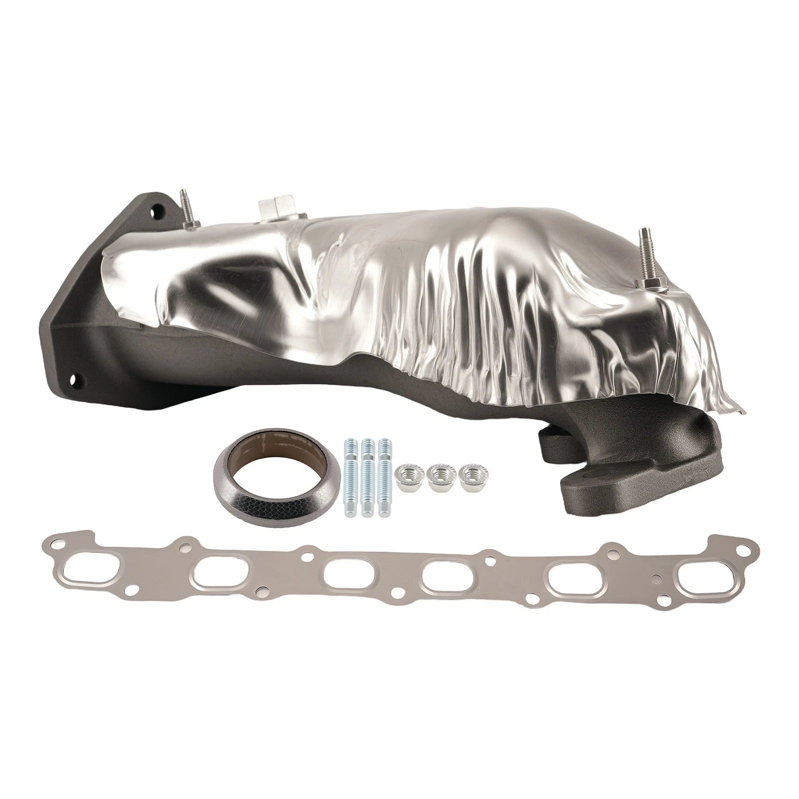 Cast Iron Exhaust Manifold Assembly for Chevrolet Trailblazer GMC Envoy (2002–2005)