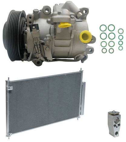 AC Compressor Kit With Condenser for Acura RLX 3.5L (2020–2020)
