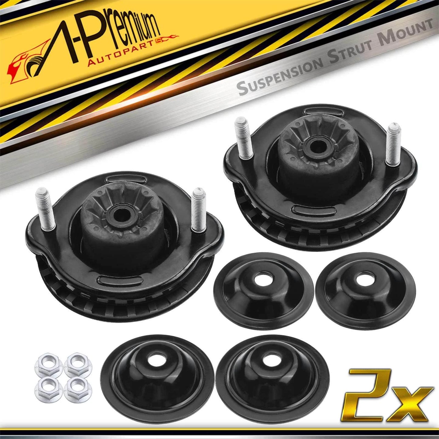 2Pcs Suspension Strut Mount for Buick Chevrolet GMC Isuzu Olds