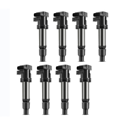 8x Ignition Coils for Buick Lucerne Cadillac DTS SRX STS XLR (2007–2011)