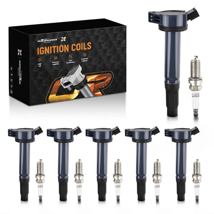 Ignition Coils & Spark Plugs for Toyota Avalon Camry Lexus RX350 (2006–2016)