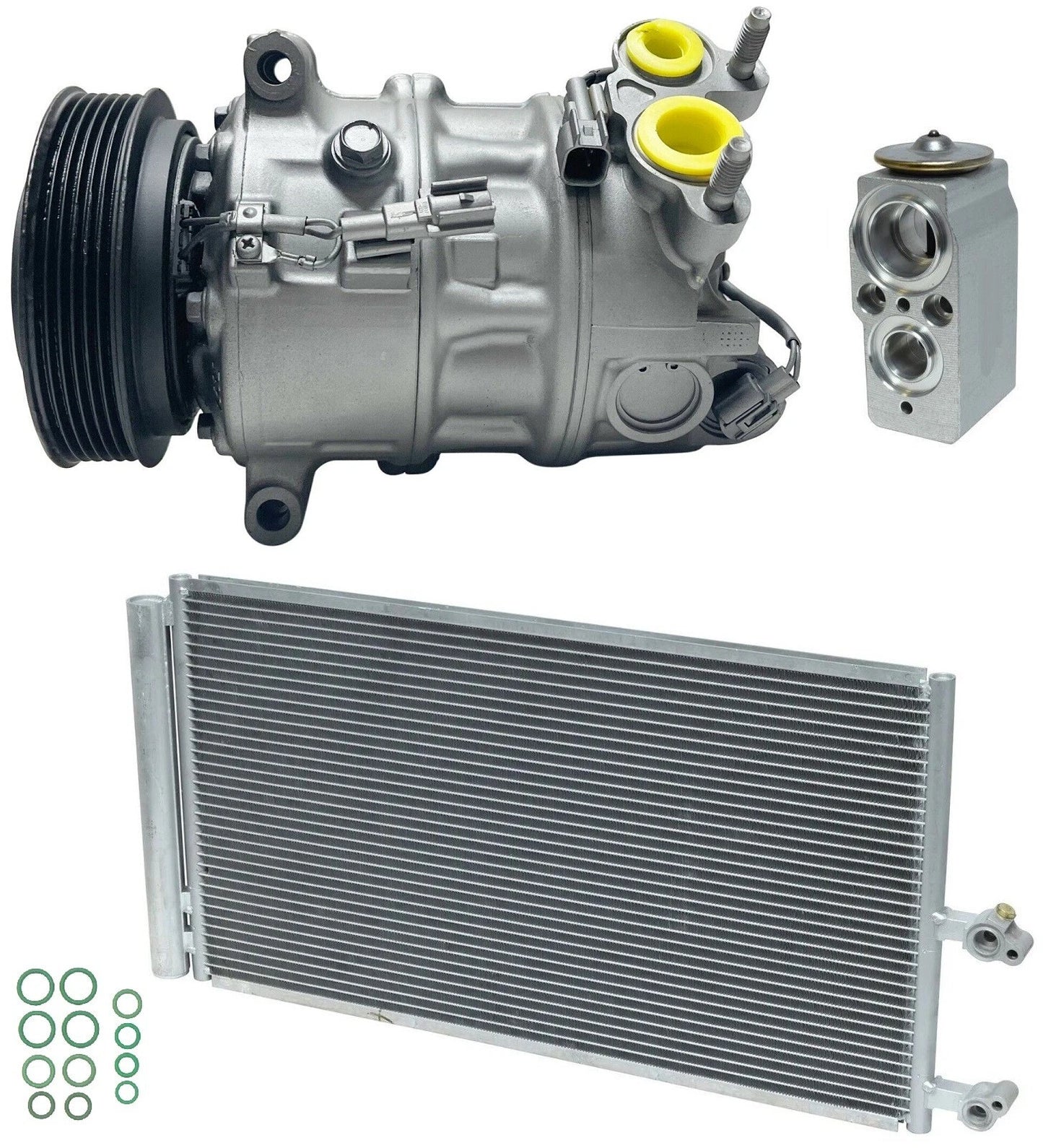 A/C Compressor Kit With Condenser for Volvo XC90 2.0L (2017–2024)