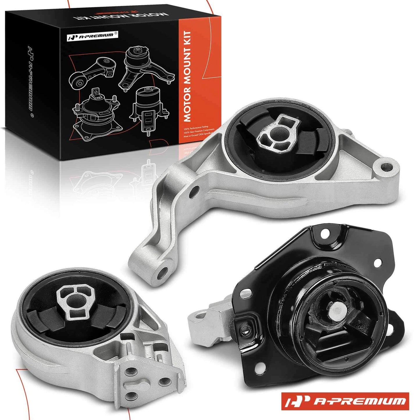 3X Transmission Mount for Chevy HHR (2006–2011) Cobalt (2005–2010) Pontiac