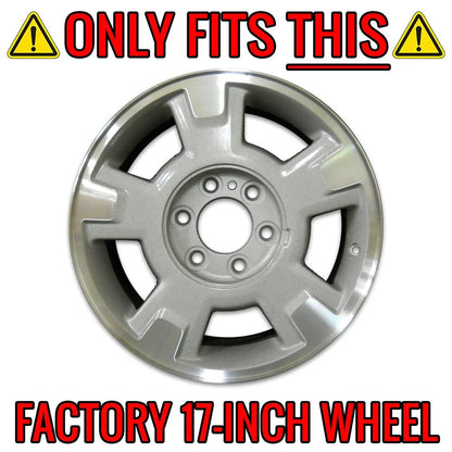 17 Inch Wheel Skins Chrome Hubcaps Full Aluminum Covers for Ford F150 (2009–2014)
