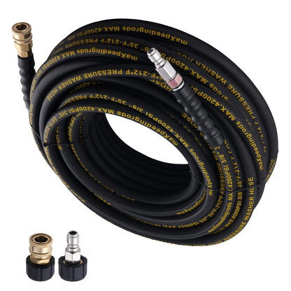 100 ft 3/8 in Pressure Washer Extension Hose for 4200 PSI (Steel) (2005–2007)