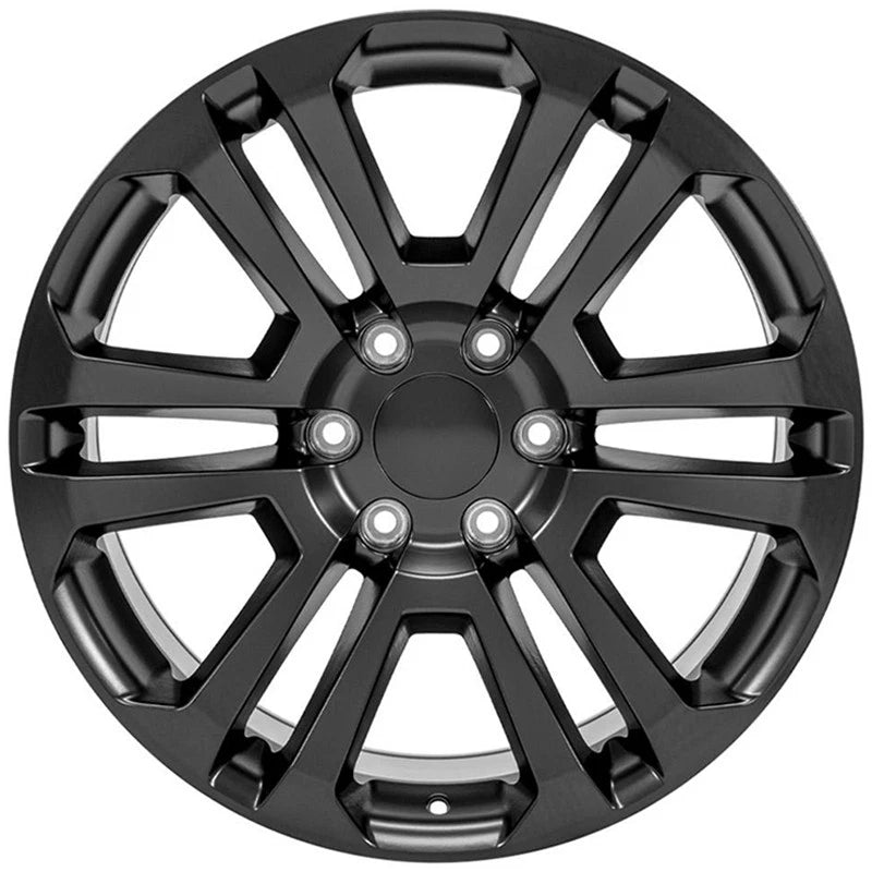 20 Inch Satin Black Wheel Replacement for 2003–2014 Chevy Express 1500