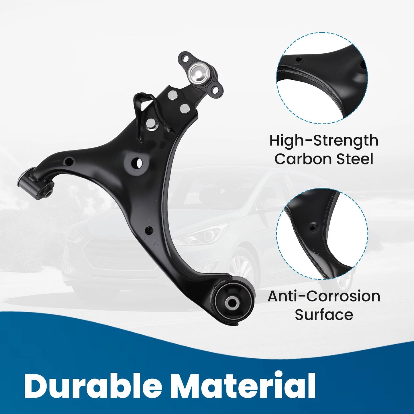 Front Lower Control Arms for Hyundai Elantra (2009–2010)