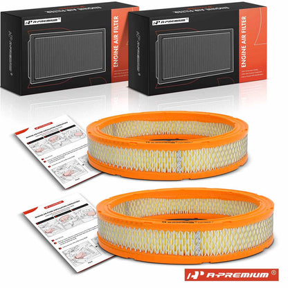 2X Engine Air Filter for Buick Regal (1975–1976) Jeep Gladiator (1966–1967)