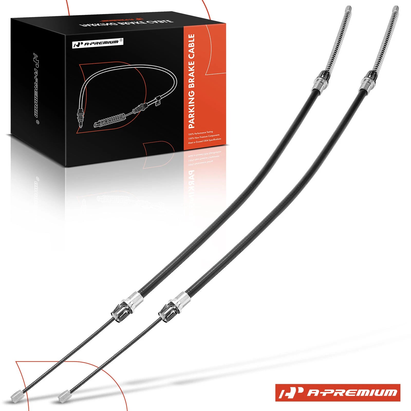2X Rear Parking Brake Cable for Chevrolet Cavalier (2003–2005)