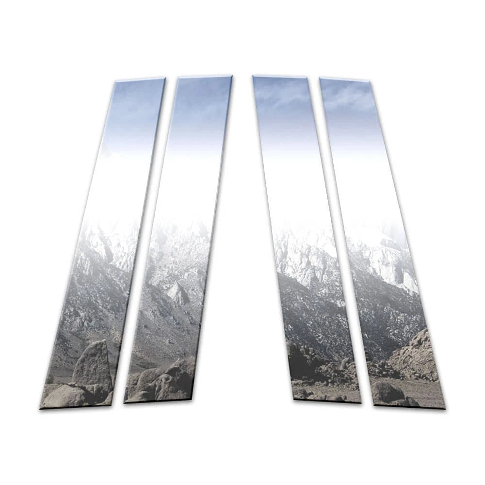 4Pc Chrome Pillar Post Covers for Mazda CX-9 (2007–2015) Upgrade