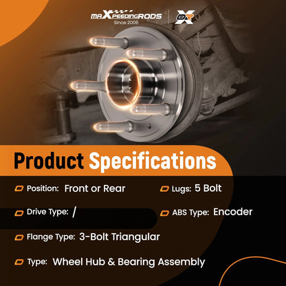 Front Wheel Hub Assembly for Cadillac CTS 3.6L (2008–2014)