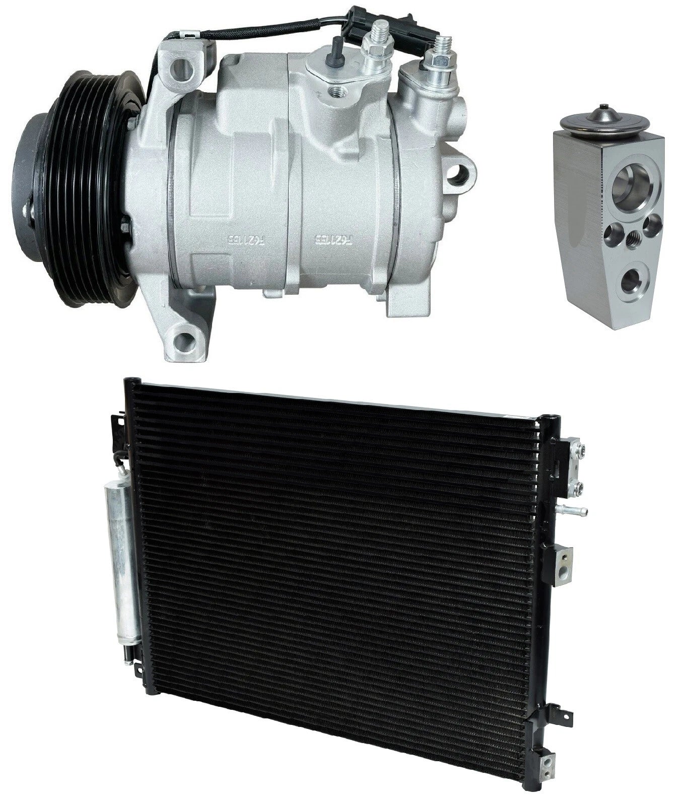AC Compressor Kit With Condenser for Chrysler 300 5.7L (2012–2012)