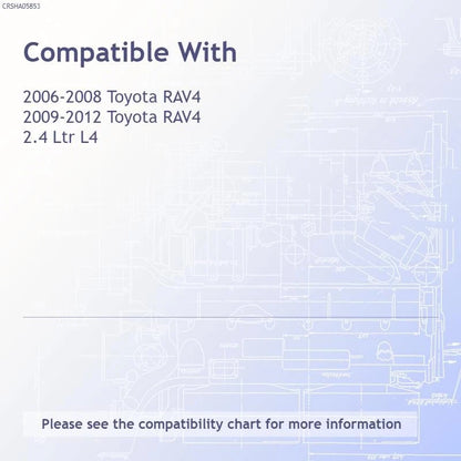 Dual Fan Assembly Replacement Repair Part for Toyota RAV4 (2006–2008)