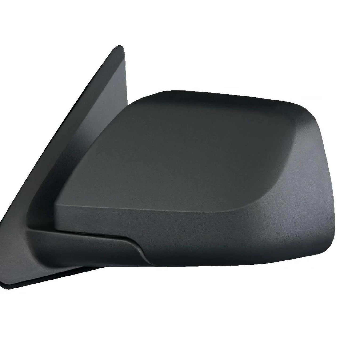 Textured Driver Power Door Mirror w/Heated Glass w/Integrated Spotter Mirror