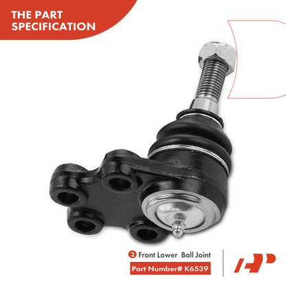 10x Front Control Arm Sway Bar Link Tie Rod End for Silverado 1500 (2007–2018)