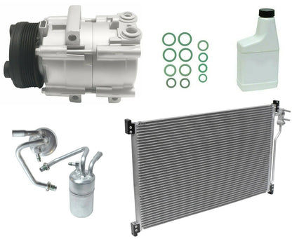 AC Compressor Kit with Condenser for Ford Escort (1997–2003)
