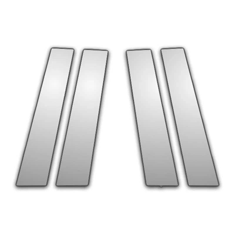 4Pc Chrome Pillar Post Covers for 91-96 Mercury Tracer - P3010