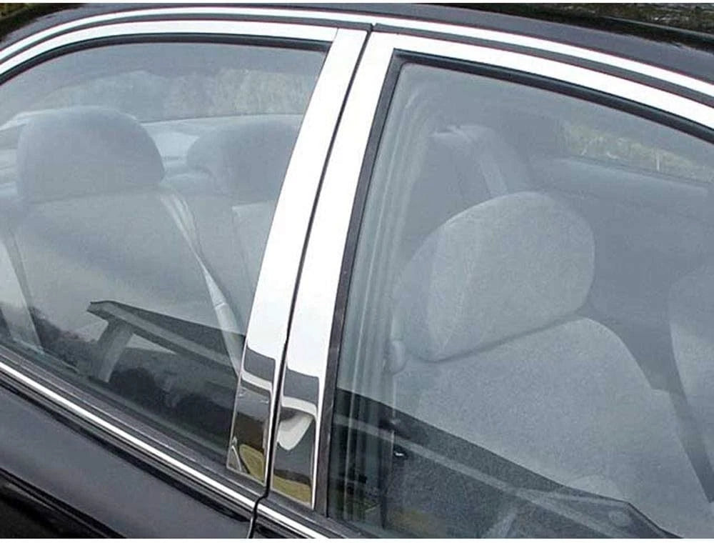 4pc. Luxury FX Chrome Pillar Post Trim for 2001-2006 Kia Optima