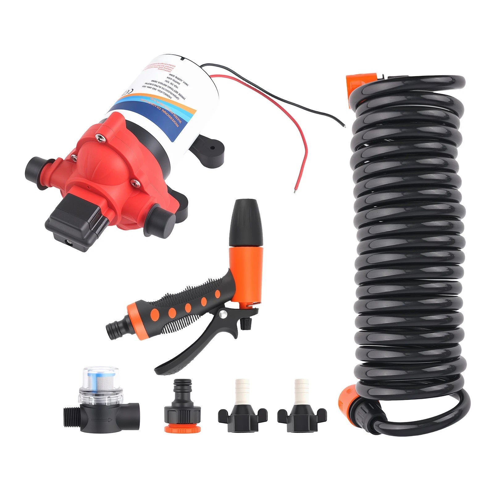 12V Marine Washdown Kit for Boat Yacht RV (2010–2019)