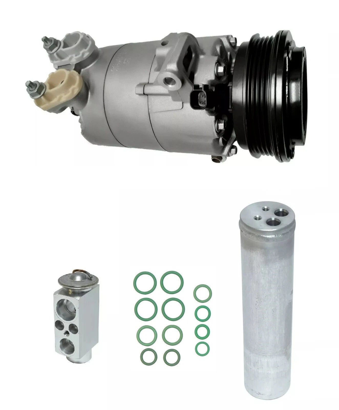 AC Compressor Kit Replacement for Lincoln MKC 2.3L (2016–2018)