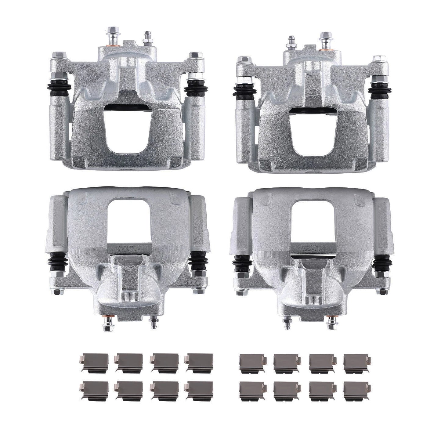 Front & Rear Disc Brake Calipers with Bracket for Jeep Wrangler (2007–2018)