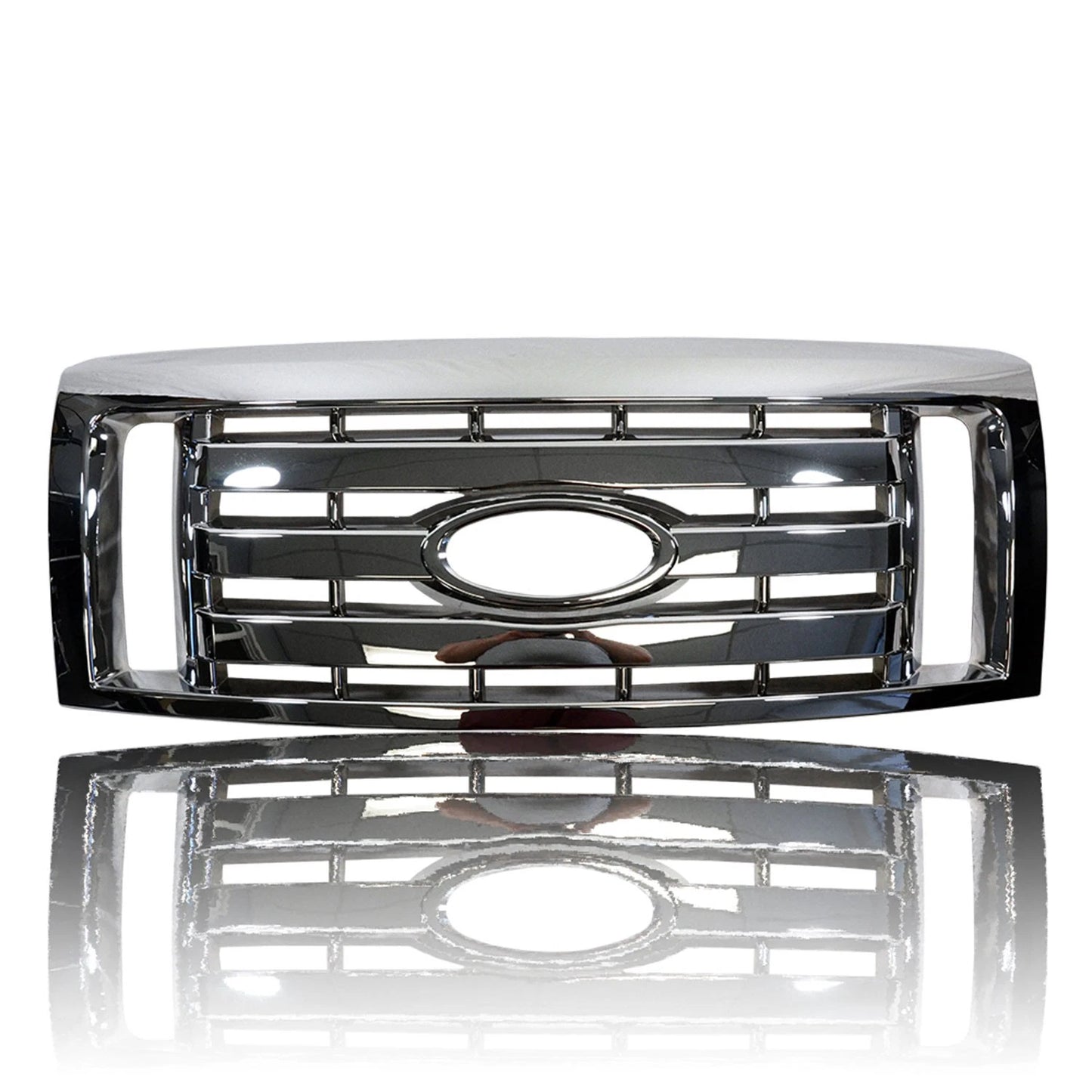 Chrome ABS Grille Overlay Replacement for Ford F-150 XL (2009–2012)