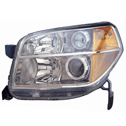 Headlight Lens Assembly Driver Side Replacement for Honda Pilot (2006–2008)