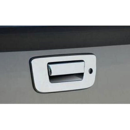 Chrome Tailgate Handle Cover with Keyhole for GMC Sierra 2007–2013