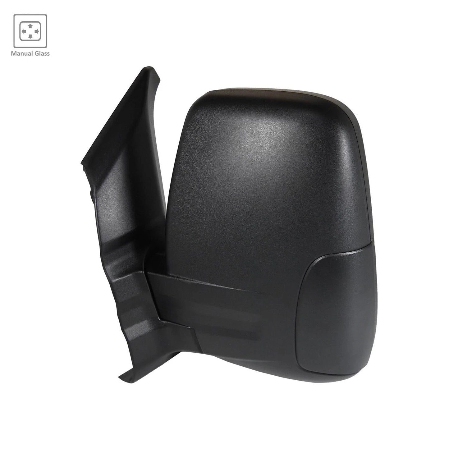 Replacement Textured Driver Side Manual Door Mirror (See compatibility Chart)
