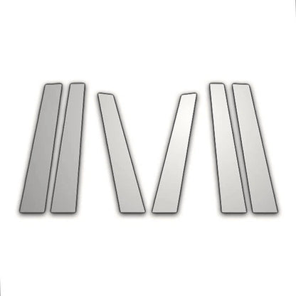 6Pc Chrome Pillar Post Covers Replacement for Chrysler Pacifica (2004–2008)