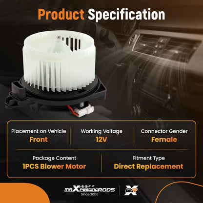 HVAC Blower Motor Fan for Toyota Tacoma TRD Pro/Pre Runner (2005-2015)