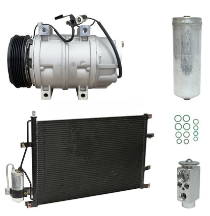 AC Compressor Kit with Condenser for Volvo S60 2.5L (2004–2009)