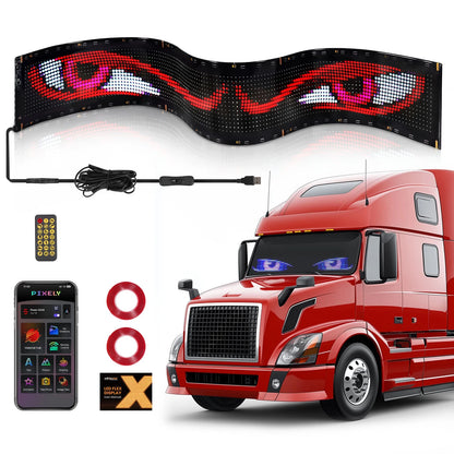 Devil Eyes Light for LED Display Screen Truck Windshield (52" ) 2024–2024