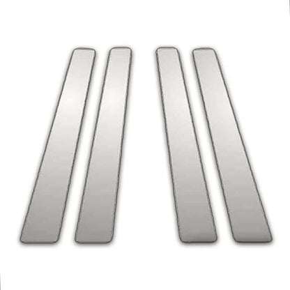 4Pc Chrome Pillar Post Covers for Mercedes S Class W220 (1999–2006)