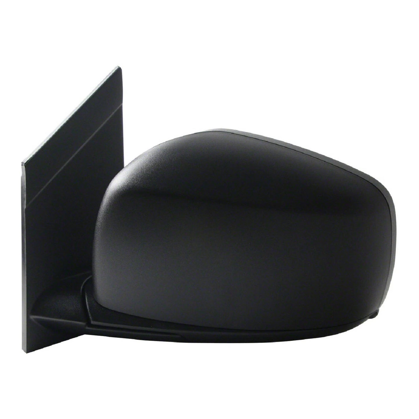 Textured Driver Power Door Mirror w/Heated Glass w/White 6 Hole/5 Pin Connector