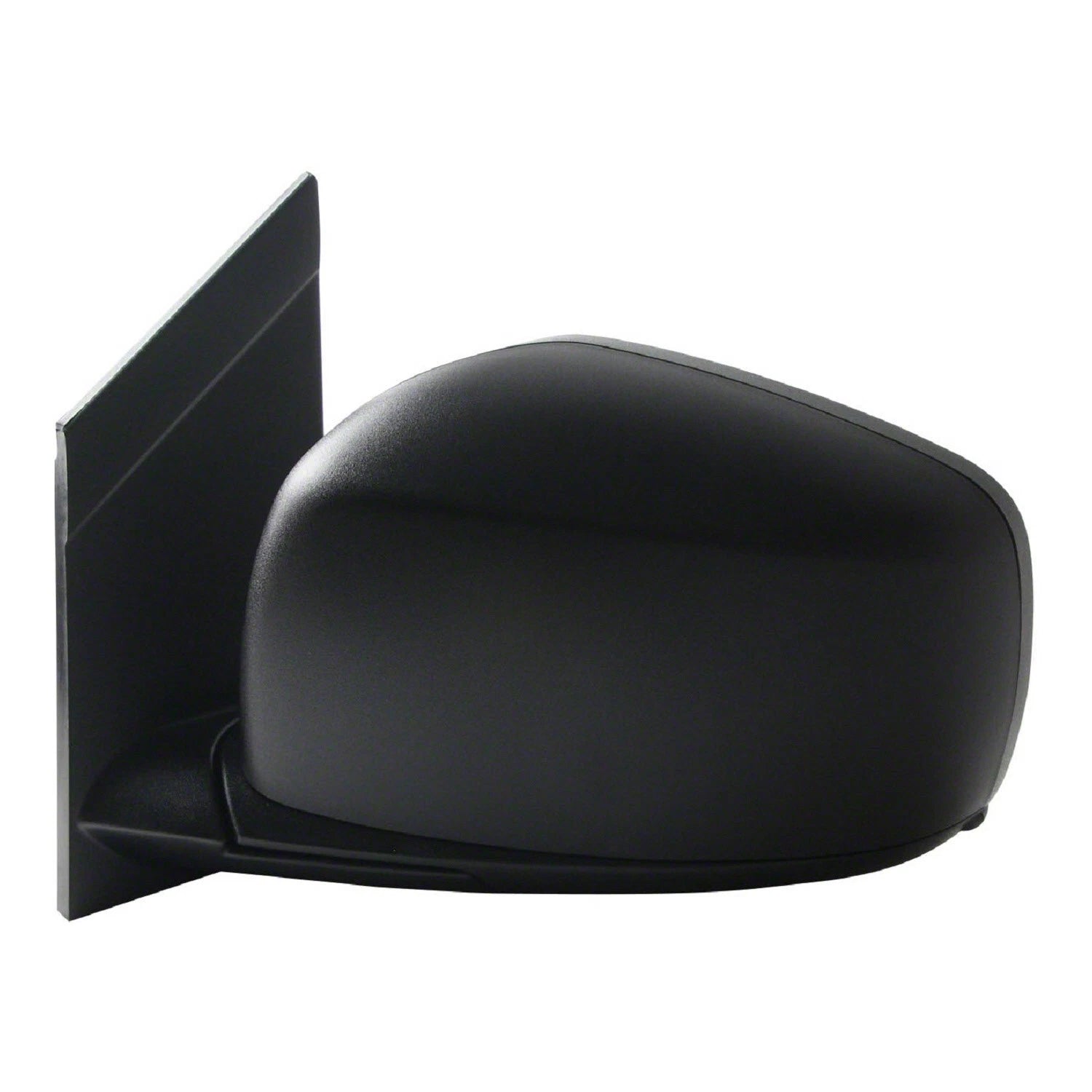 Textured Driver Power Door Mirror w/Heated Glass w/White 6 Hole/5 Pin Connector