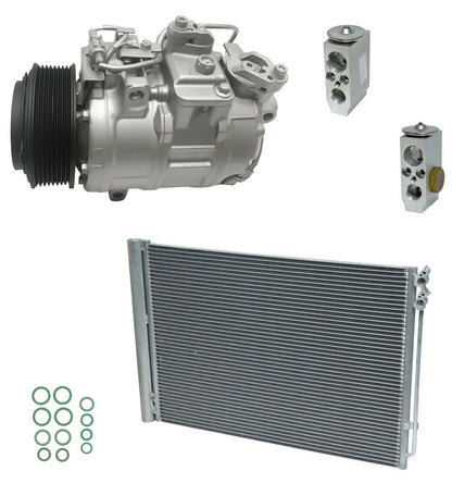 AC Compressor Kit With Condenser for BMW 740Li 3.0L (2014–2014)