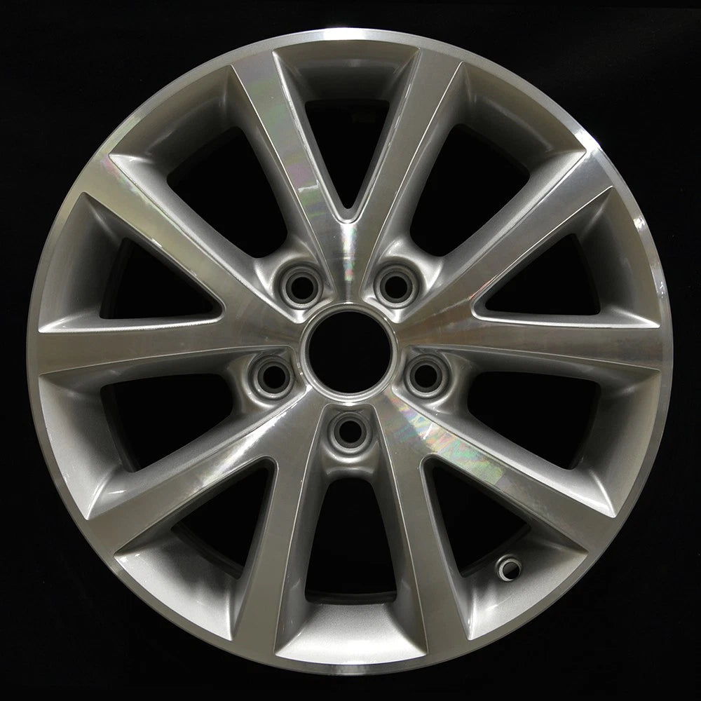 16x6.5 Factory Wheel Fine Bright Silver Replacement for Volkswagen Jetta (2010–2015)