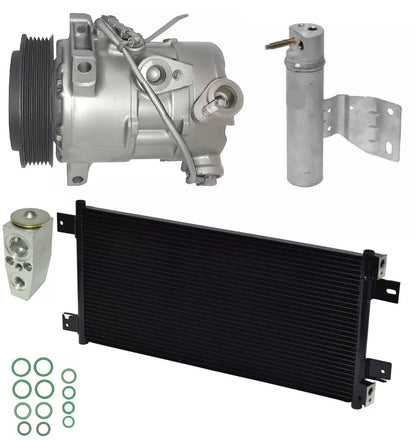 AC Compressor Kit With Condenser for Dodge Caliber 2.0L (2012–2016)
