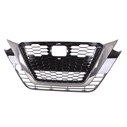 Front Grille Replacement Black Smoked ABS Plastic for Toyota Hilux (2016–2020)