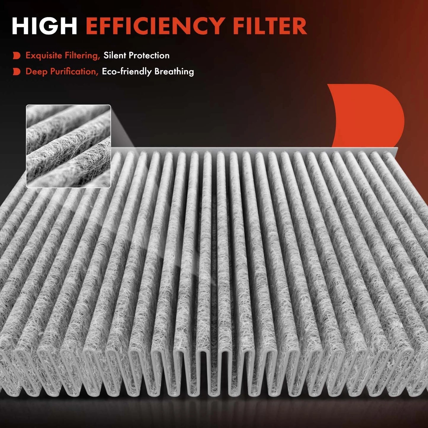 Activated Carbon Cabin Air Filter for Mercedes-Benz GLE350/450 (2019–2023)
