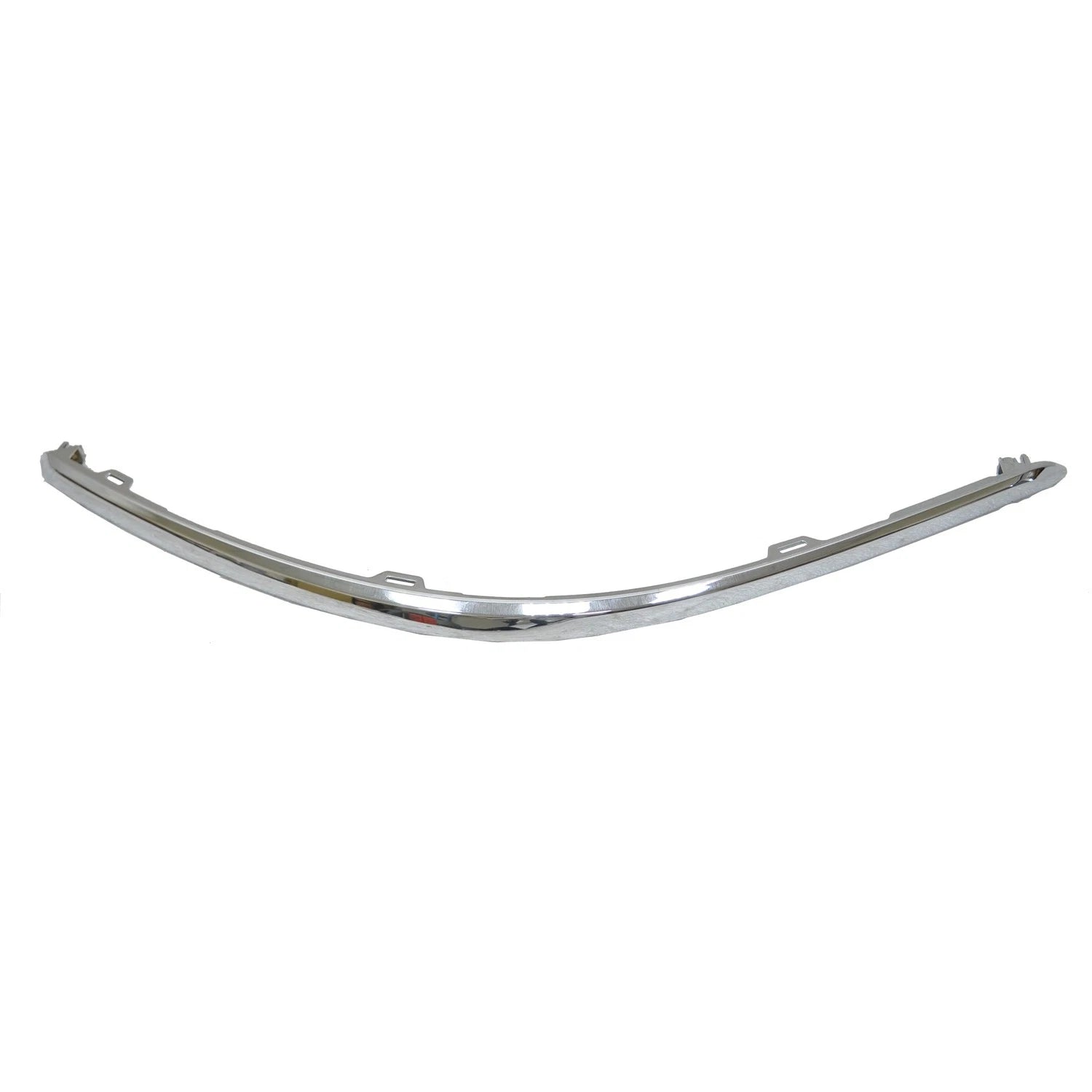 Replacement Silver Chrome ABS Plastic Rear Passenger Side Bumper Cover Molding